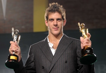 El tenista Juan Martín Del