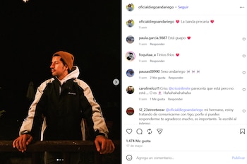 Diego Andariego ha basado su contenido en video crónicas en lugares peligrosos y abandonados - crédito Diego Andariego / Instagram
