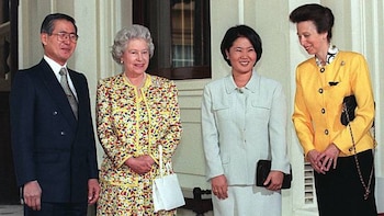 Así fue el almuerzo privado de la monarca con Alberto y Keiko Fujimori en el Palacio de Buckingham
