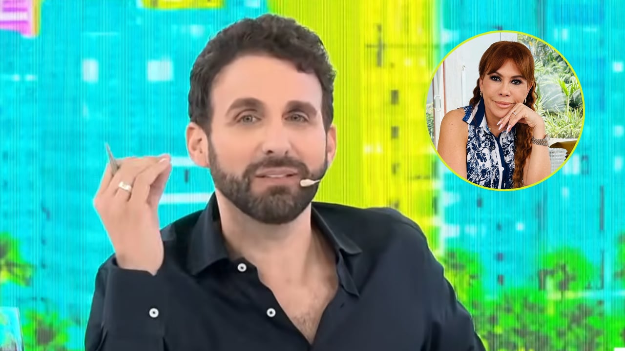 Rodrigo González reta a Magaly Medina, defiende a su madre y le advierte: "No me amenaces"