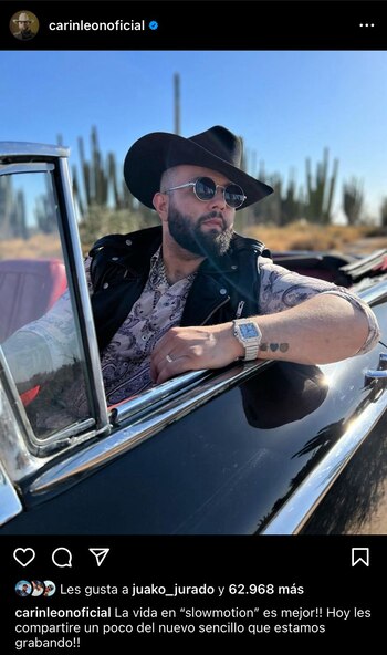 Carin León presumió en sus