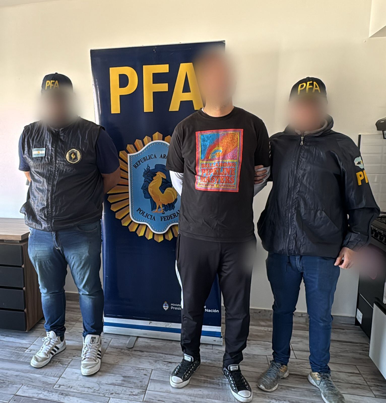 Fue detenido por el delito de amenazas