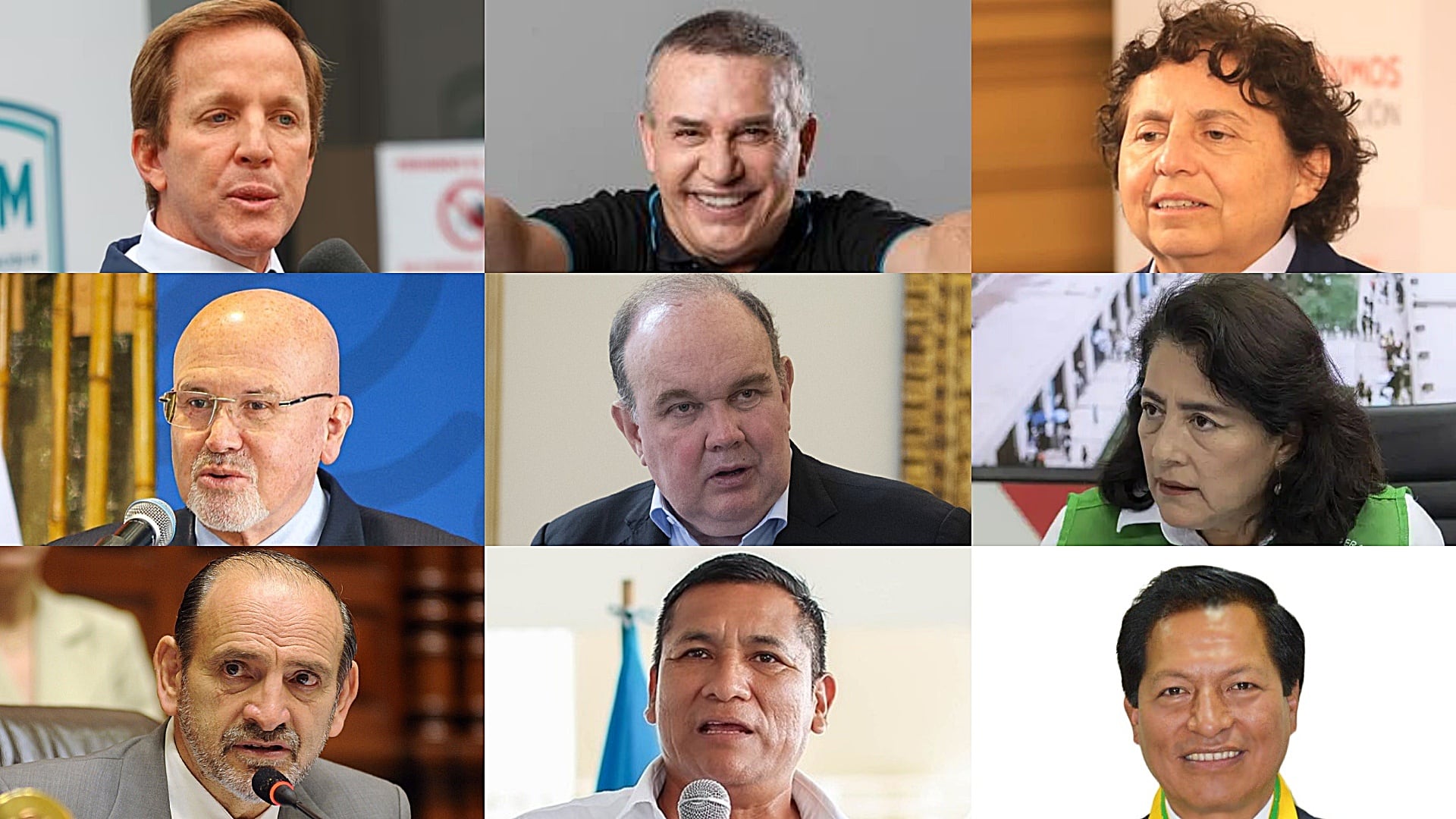 En total 22 candidatos se disputarán el sillón metropolitano por el periodo 2027-2030. Foto: composición Infobae