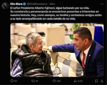 El abogado del expresidente Fujimori