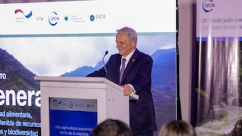 La cooperación de la UICN y del KfW financiará a Oxfam, FUNDESYRAM y EDUCO para ejecutar acciones de seguridad alimentaria y biodiversidad, con alcance previsto para más de 15 mil habitantes (Foto cortesía Ministerio de Relaciones Exteriores)