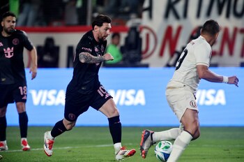 Lionel Messi jugó 72 minutos