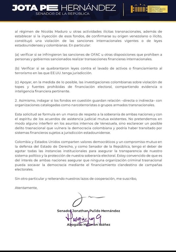 Jota Pe Hernández pide al