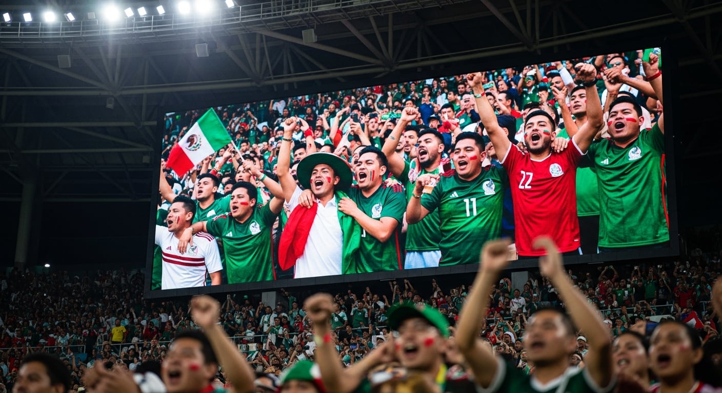 Los aficionados vivirán experiencias inmersivas, desde hologramas hasta sistemas inteligentes de orientación y accesibilidad en los estadios. (Imagen Ilustrativa Infobae)