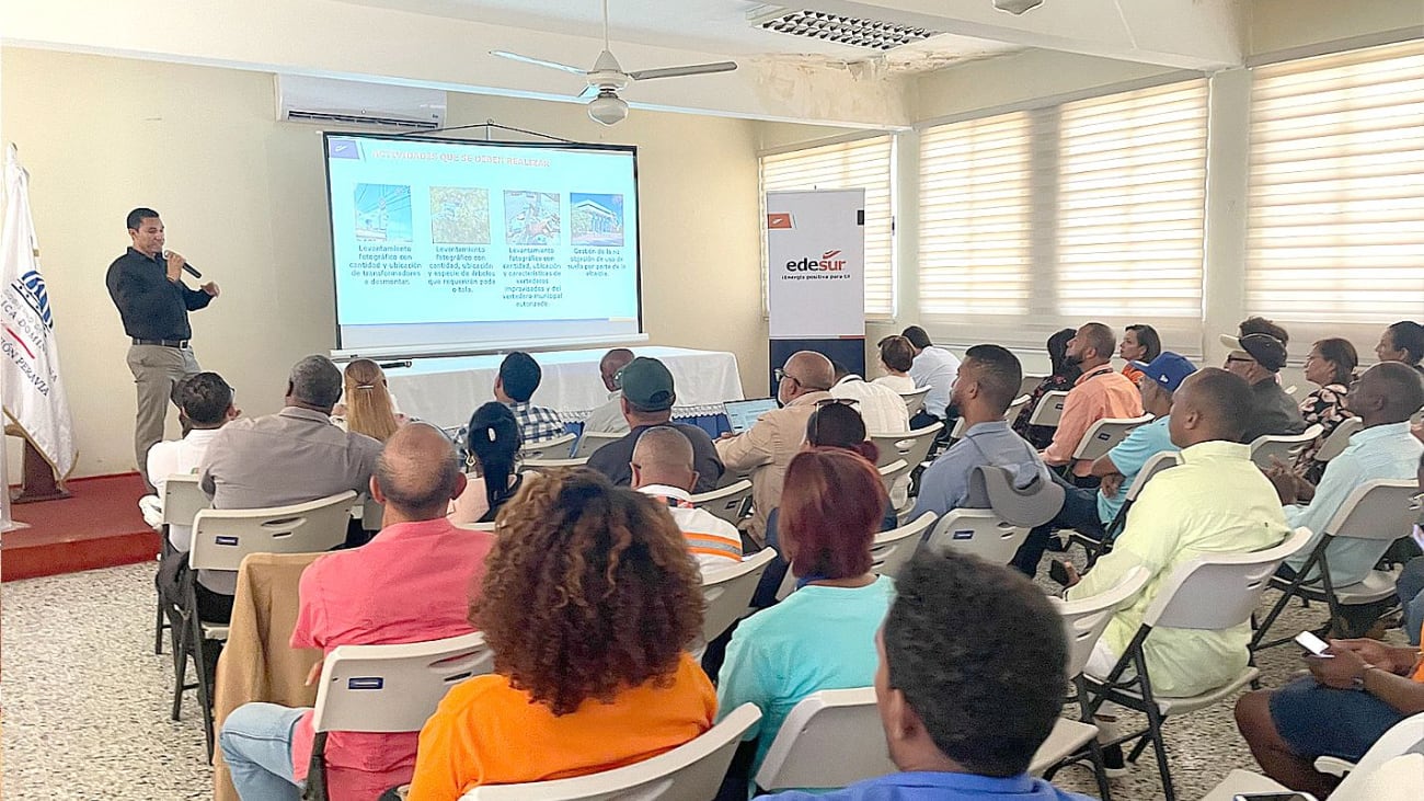 El proyecto de Edesur en Peravia beneficiará a más de 46,000 usuarios con mejoras en la calidad y estabilidad del servicio eléctrico. (Foto: Presidencia de la República Dominicana)