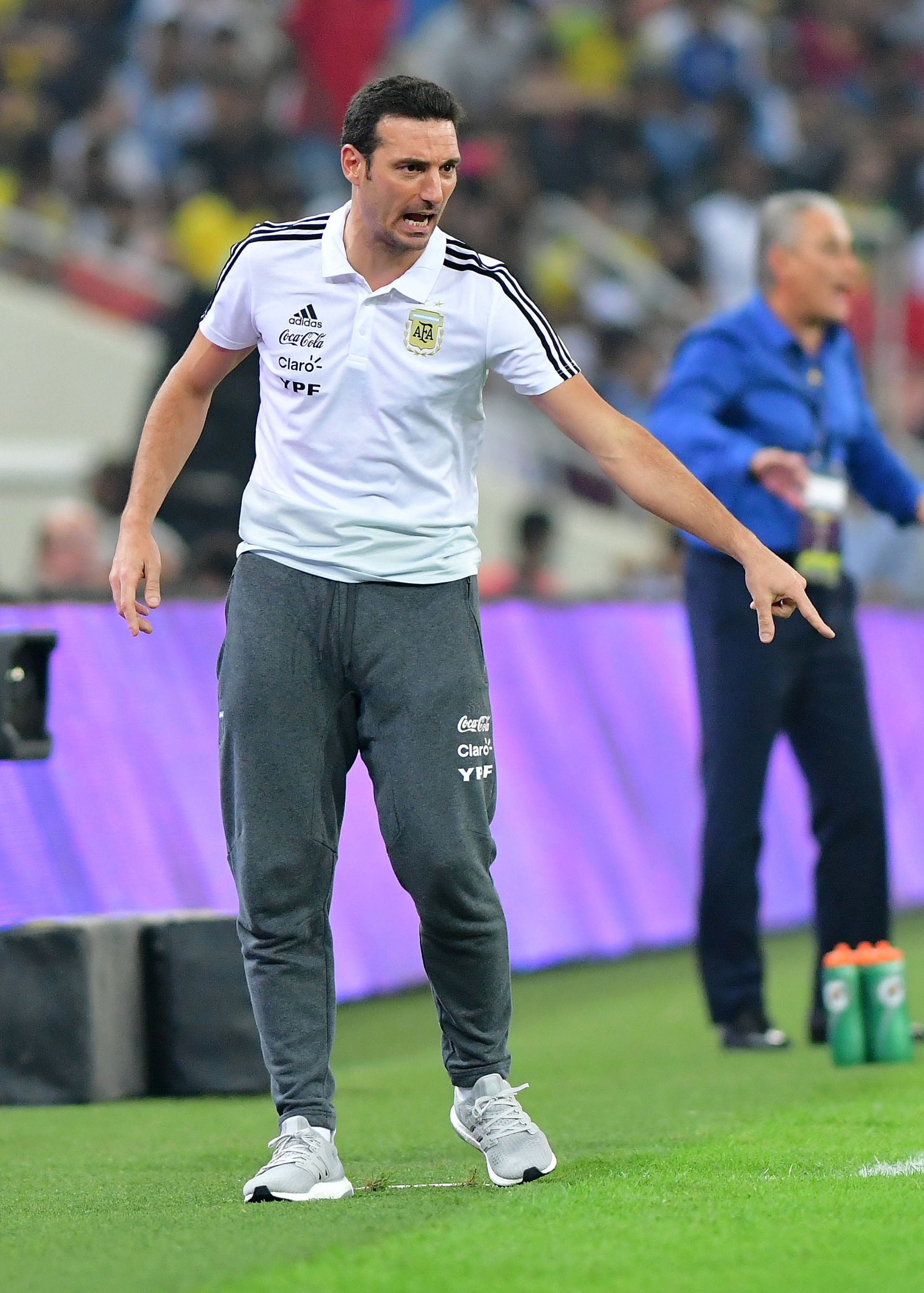 Lionel Scaloni debutó como técnico de Argentina el 7 de septiembre de 2018, con un triunfo 3-0 ante Guatemala en el Memorial Coliseum de Los Ángeles. Los goles fueron de Pity Martínez, Lo Celso y Giovanni Simeone (Reuters)