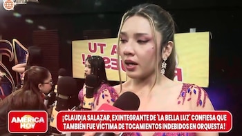 La artista también acusó a Calín Sánchez de un tocamiento indebido y relató que quedó “en shock”. América TV
