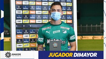 El delantero cucuteño Michell Ramos