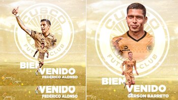 Federico Alonso y Gerson Barreto