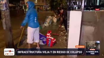 El problema está debajo de Lima: Cuarto Poder expone la situación de la infraestructura de Sedapal. Captura: Cuarto Poder.