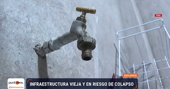 El problema está debajo de Lima: Cuarto Poder expone la situación de la infraestructura de Sedapal. Captura: Cuarto Poder.