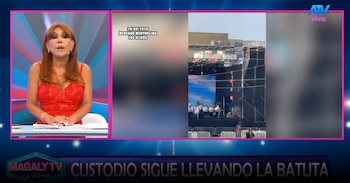 Magaly Medina acusa a Óscar Custodio de intentar “lavarse las manos” tras anunciar su retiro de La Bella Luz. Captura: Magaly TV La Firme.