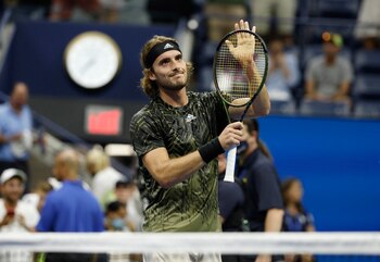 Stefanos Tsitsipas hizo una polémica