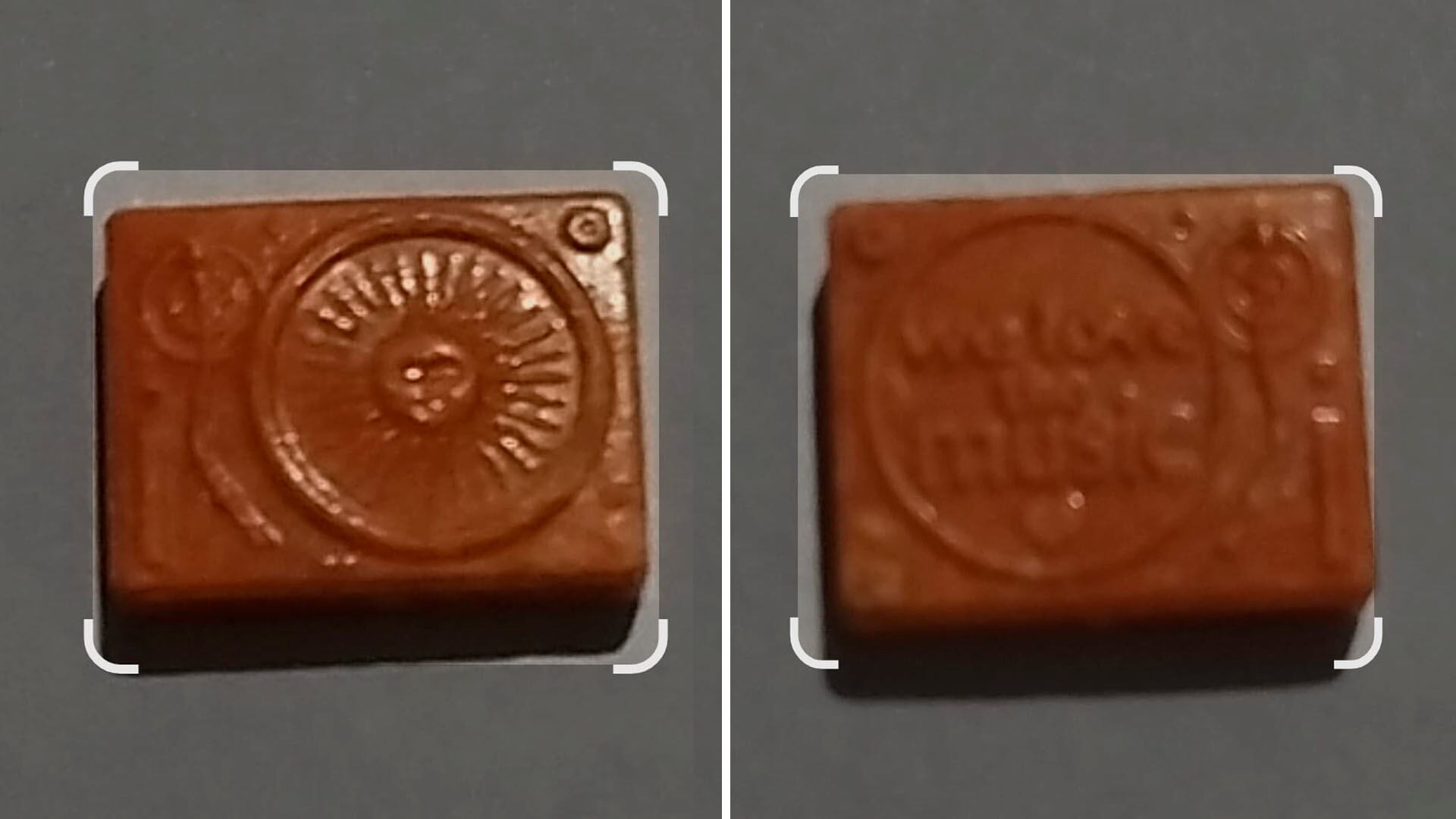 Las pastillas de éxtasis incautadas