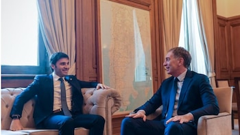 Torres se reunió con Diego Santilli el 2 de julio en la Casa Rosada por la reforma electoral