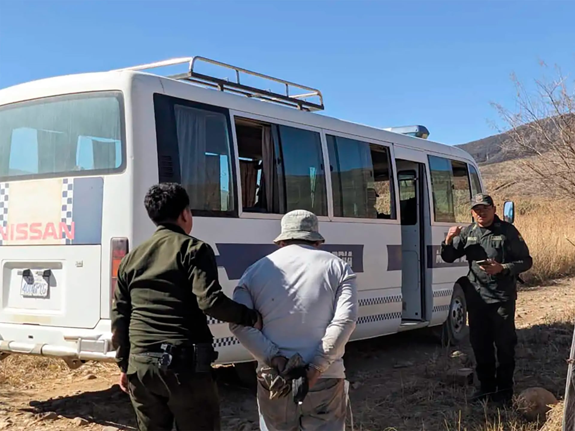 Detuvieron en Bolivia a uno de los presuntos responsable de provocar incendios forestales en Tarija