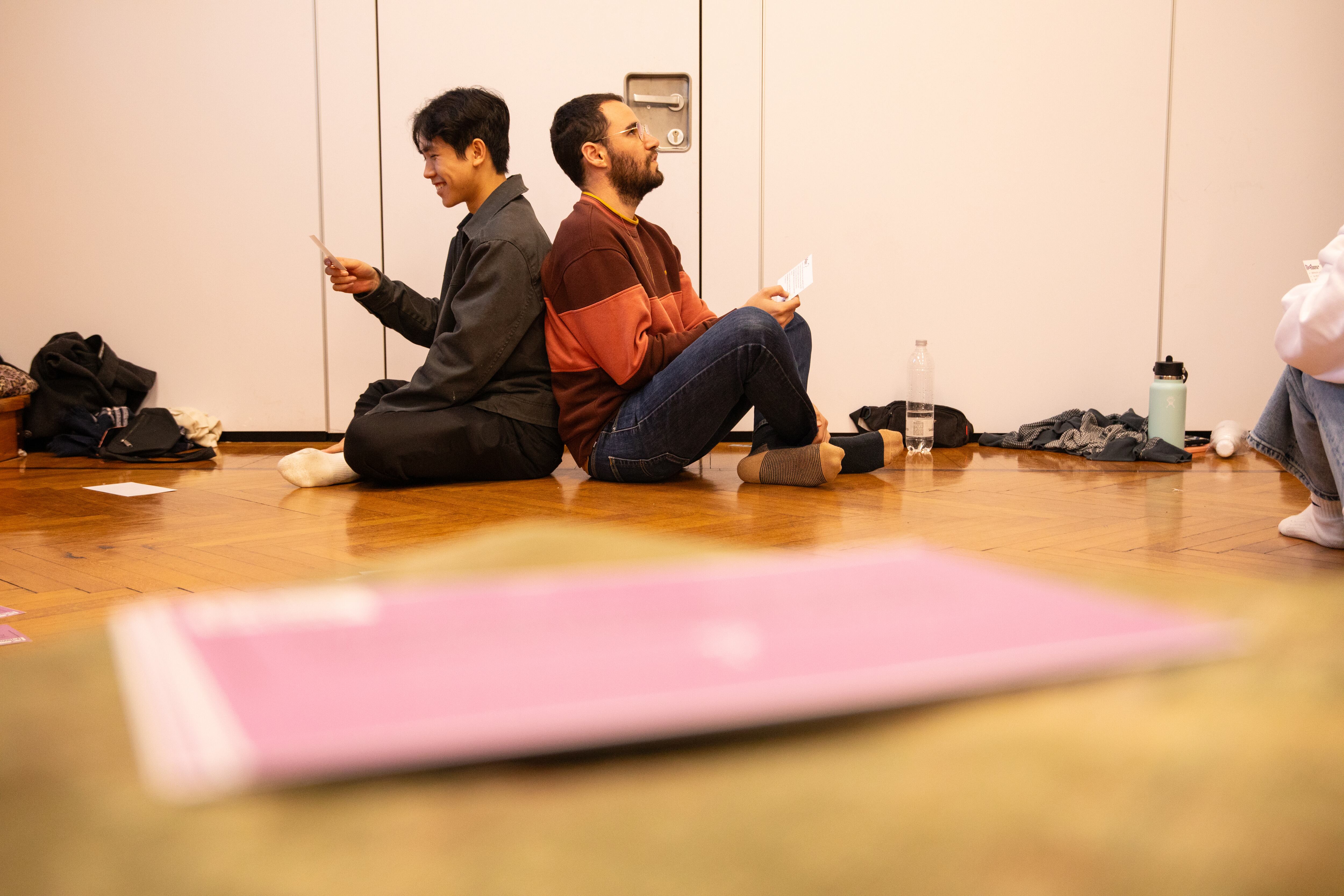 Cada participante redactó su propia historia, carta o reflexión personal