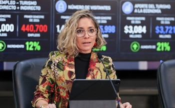 La administradora de la Autoridad de Turismo de Panamá, Gloria de León, informó sobre las afectaciones al sector turístico y las gestiones para asistir a visitantes perjudicados por las interrupciones aéreas. Cortesía