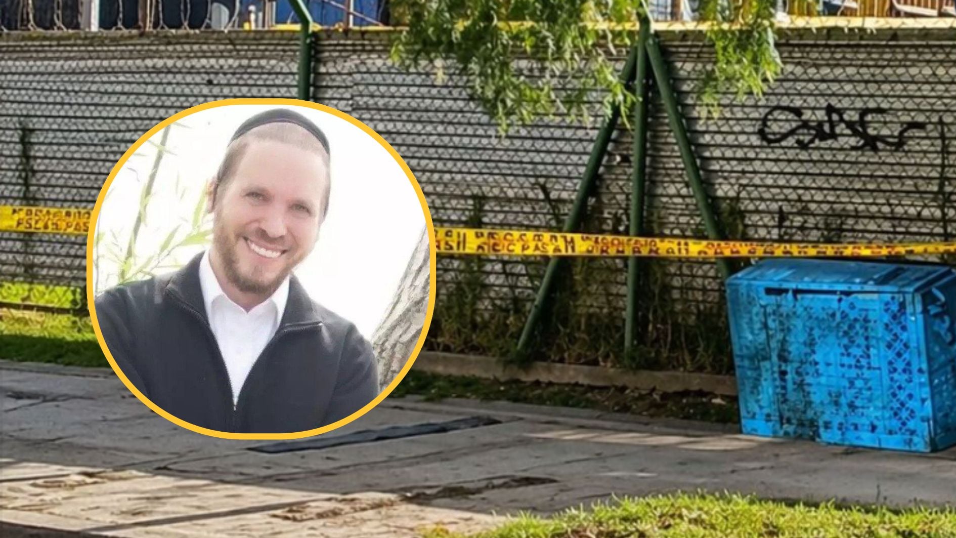 El cuerpo se halló dentro de un armario azul la madrugada del viernes 22 de abril, un día después de que fue visto con vida por última vez - créditos ILTV/Facebook | Bosa B7/X