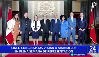 Congresistas viajan a Marruecos e