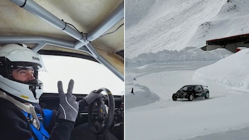 Franco Colapinto mostró el particular