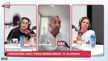 Hernán Barcos habló del presente