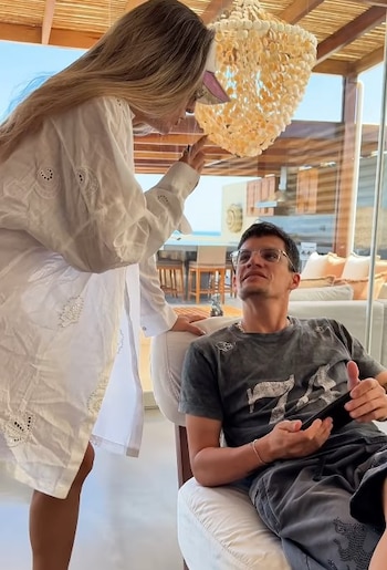 Sergio Baigorria defiende a Alejandra tras cuestionamientos por su relación con Said Palao: “Eres una mujer increíble”. Captura: IG.