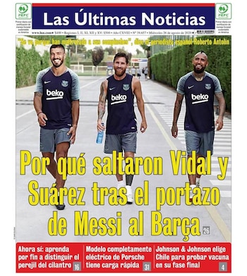 Tapas diarios del mundo MESSI SF