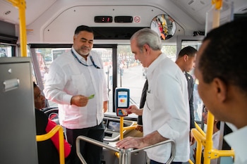 El presidente de República Dominicana,