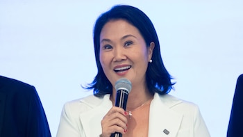 La segunda vuelta ya empezó para Keiko Fujimori: lanzó su campaña contra Roberto Sánchez con el conteo aún en curso