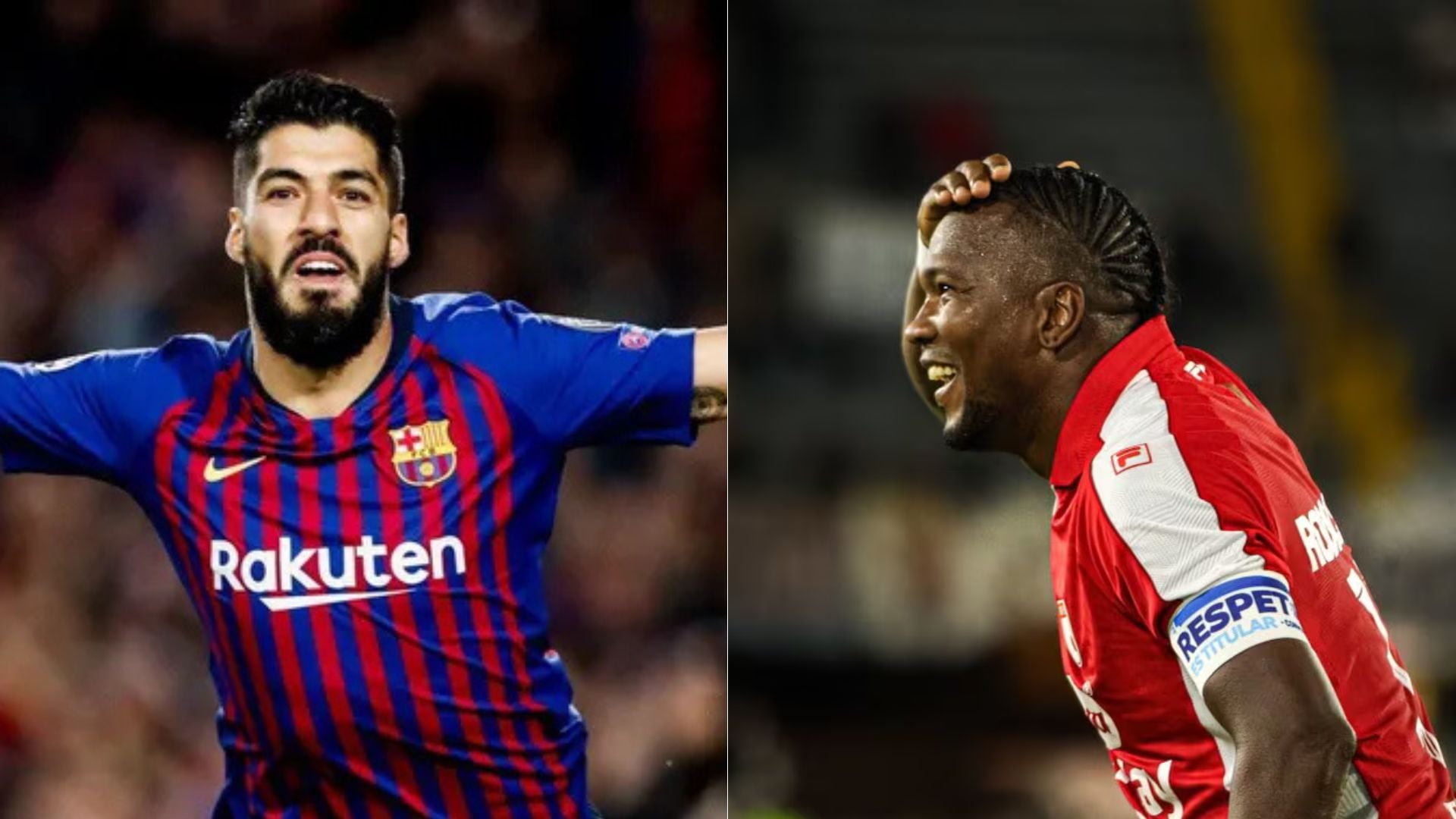 Luis Suárez ha anotado 611 goles como futbolista profesional, mientras que Hugo Rodallega ha hecho 324 - crédito Reuters/Colprensa