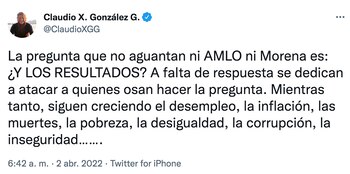 El empresario se lanzó contra