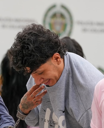 Alias Nias, capturado en Bogotá, está vinculado a unos 50 homicidios en diferentes regiones del país, según información policial - crédito Mebog
