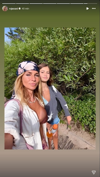 La actriz Sabrina Rojas comparte