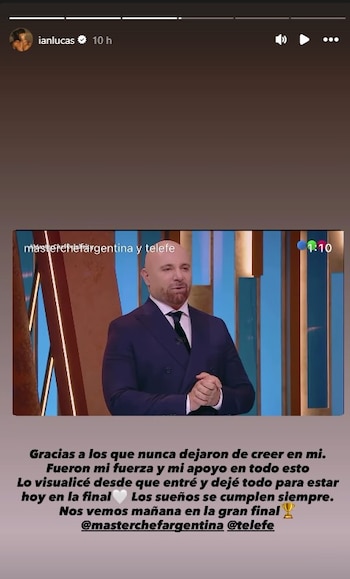 El escrito de Ian Lucas