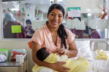 En la Maternidad de Lima