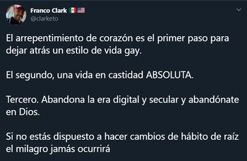 Franco Clark asistió a cursos