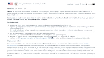 La Embajada Virtual de EEUU