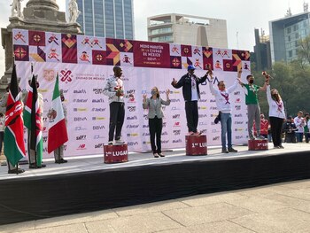 En la categoría varonil, dos