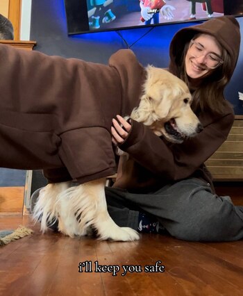 "Espero que te sientas seguro",