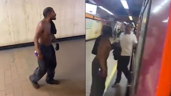 Un sujeto intimidó a una