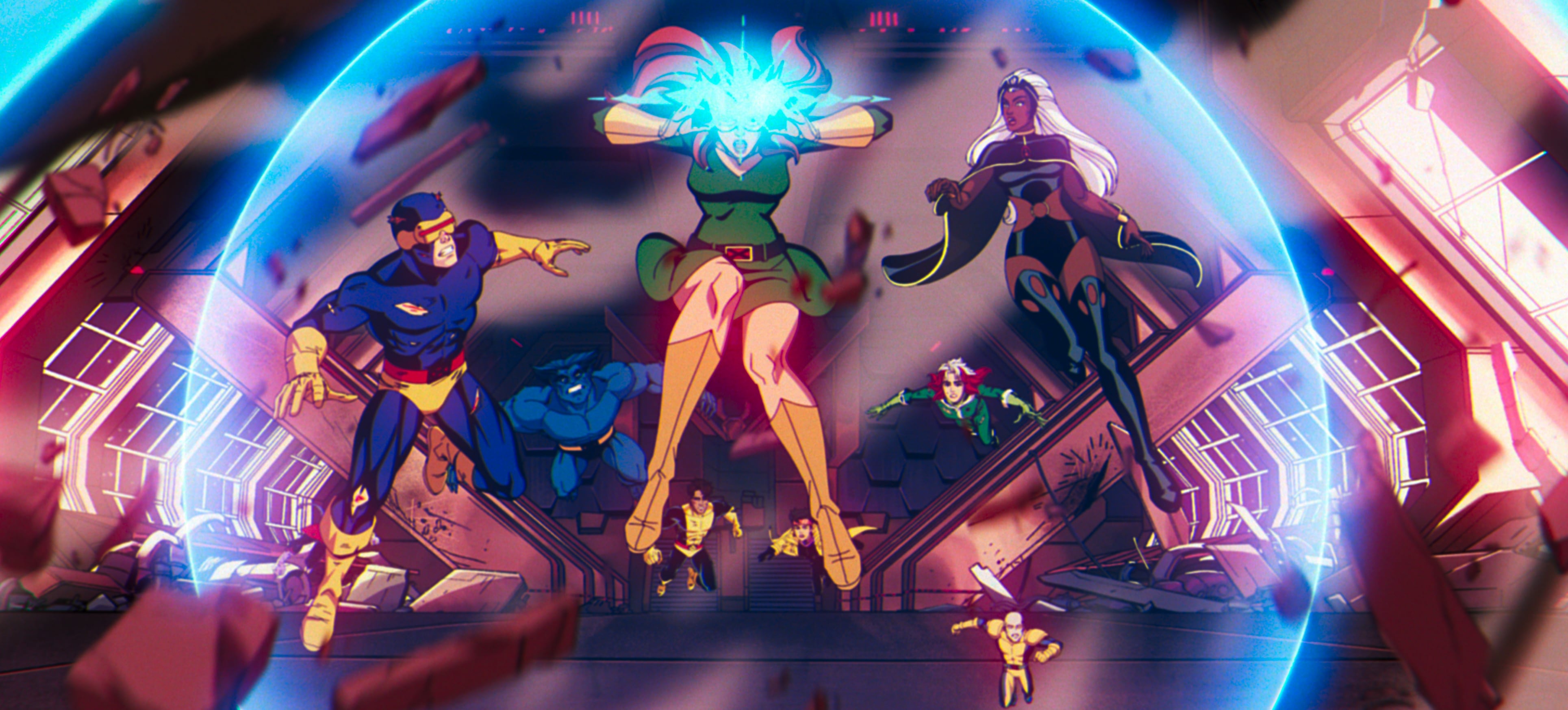 Jean Grey es una integrante fundacional de los X-Men y ocupa un lugar central en el canon de Marvel desde sus primeras historias como Marvel Girl (Photo courtesy of Marvel Animation)