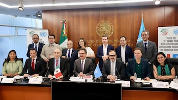 Senado recibe a Alto Comisionado de la ONU: PRI y PAN entregan documentos sobre desapariciones