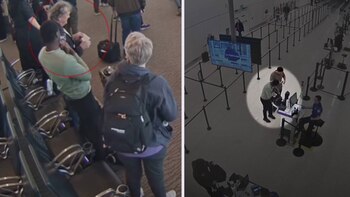 El vuelo regresó a puerta