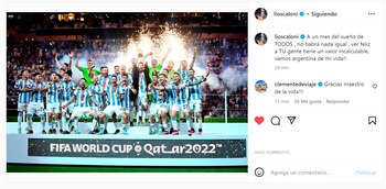 El mensaje de Lionel Scaloni