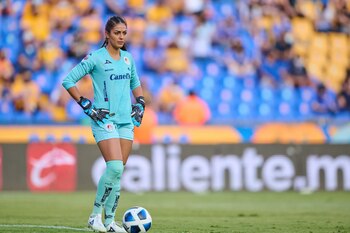 Stefani Jiménez, portera del Atlético